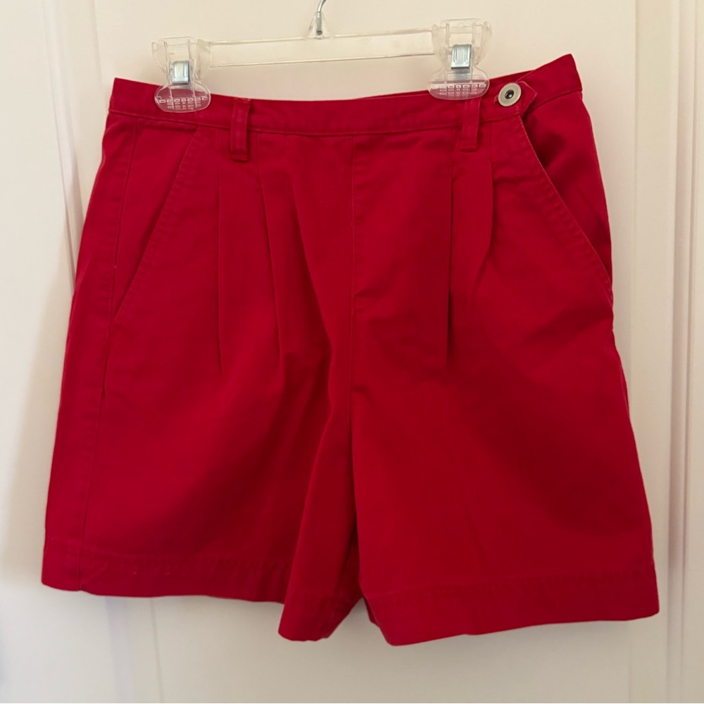 Liz Claiborne red shorts